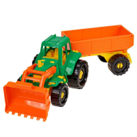 Трактор «Иван», бульдозер с бортовым прицепом, фермерский Трактор «Иван», бульдозер с бортовым прицепом, фермерский