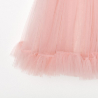 Платье нарядное детское, цвет розовый, рост 116 см