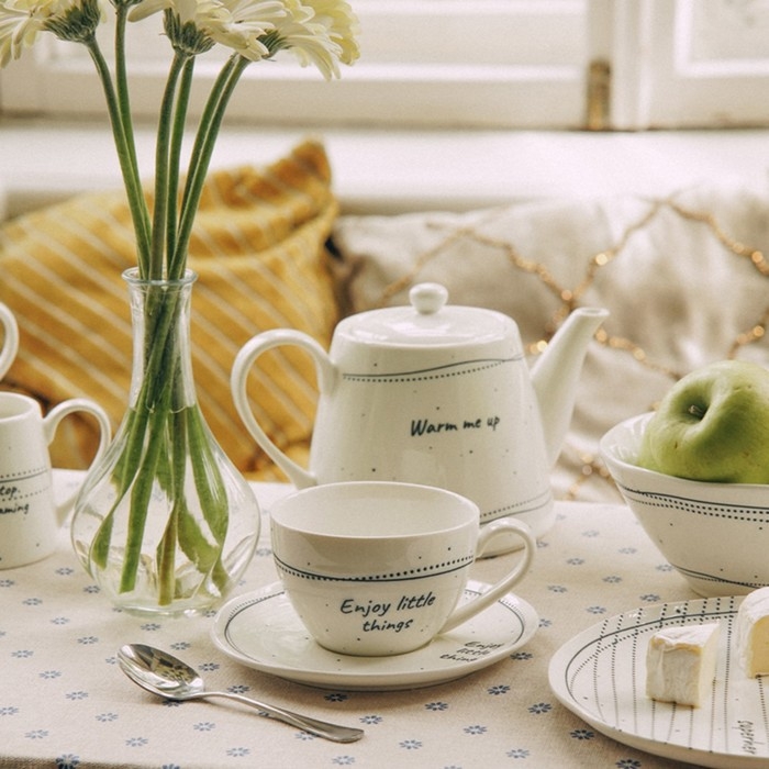 Чайник заварочный фарфоровый SL Home «Милый дом», 900 мл, 21×13,8×13,5 см, цвет белый Чайник заварочный фарфоровый SL Home «Милый дом», 900 мл, 21×13,8×13,5 см, цвет белый