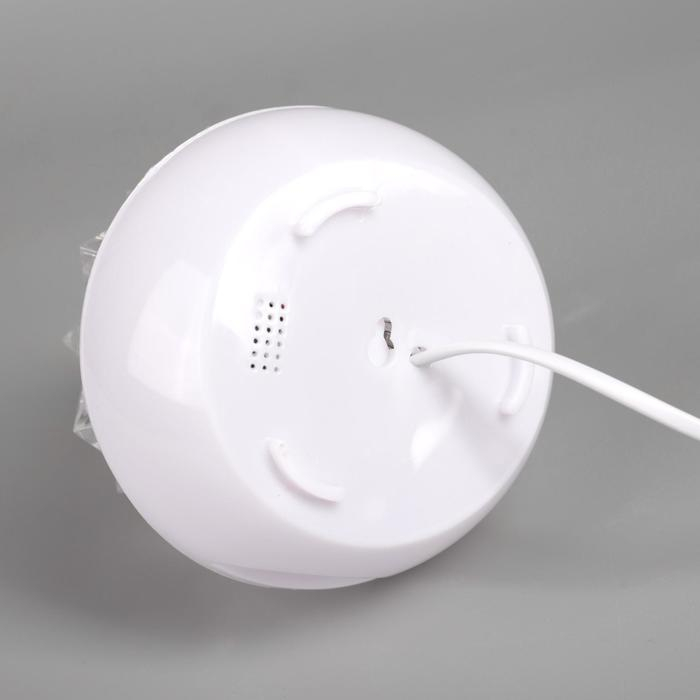 Световой прибор &laquo;Ель на подставке&raquo; 12 см, свечение RGB, 220 В