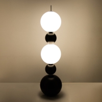 Торшер "Балби " LED 18Вт 4000К черный 40х40х158см Торшер "Балби " LED 18Вт 4000К черный 40х40х158см