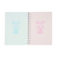 Записная книжка подарочная на гребне 80л,линия, цветной блок,обложка ПВХ 3D Кошка(17,6х13,5см) 105 Записная книжка подарочная на гребне 80л,линия, цветной блок,обложка ПВХ 3D Кошка(17,6х13,5см) 105