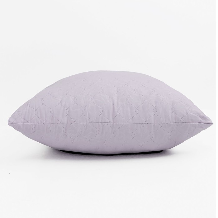 Подушка 50х70см, лаванда, файбер, микрофибра, 100% полиэстер
