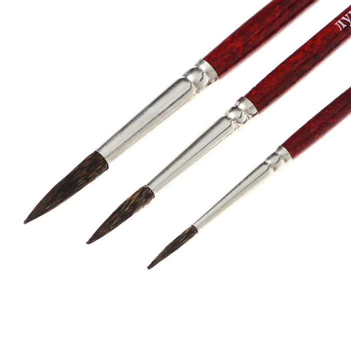 Набор кистей Белка 3шт Луч Набор кистей Белка 3шт Луч "Классика цвета", (круглые № 2, 3, 5)