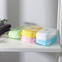 Мыльница пластиковая, 11×7,5×4 см, цвет МИКС Мыльница пластиковая, 11×7,5×4 см, цвет МИКС