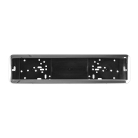 Рамка для автомобильного номера, нержавеющая сталь, 776-161 Рамка для автомобильного номера, нержавеющая сталь, 776-161