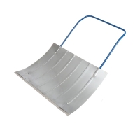 Движок для уборки снега, оцинкованный ковш 600 &times; 750 мм, металлическая планка, металлическая ручка цвет МИКС