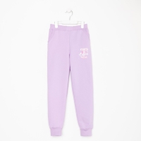 Брюки для девочки, цвет сиреневый, рост 164 Брюки для девочки, цвет сиреневый, рост 164