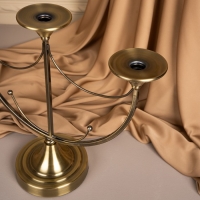 Подсвечник металл &laquo;Герцог&raquo;, на 3 свечи, 44 х 14 х 24 см