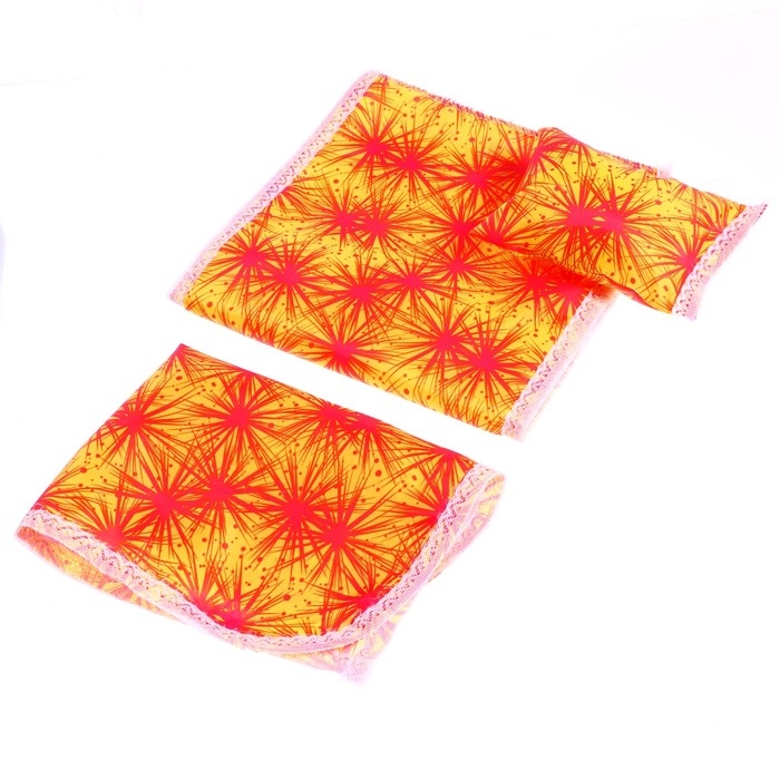 Кроватка для кукол деревянная №14, цвета МИКС Кроватка для кукол деревянная №14, цвета МИКС