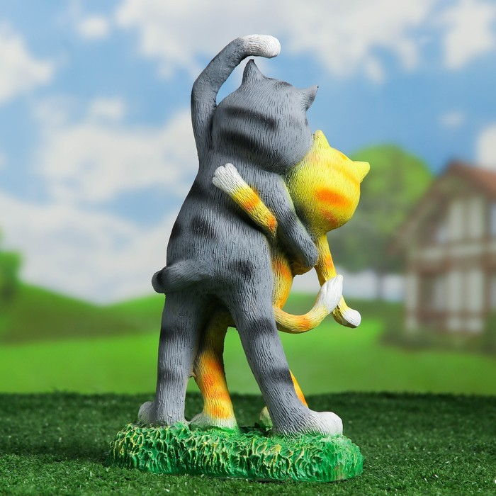 Садовая фигура Садовая фигура "Кошки Март навсегда" 32х18х12см