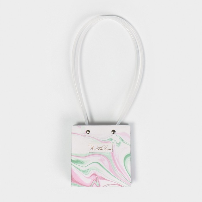 Пакет влагостойкий для цветов With love, 11,5 х 12 х 8 см Пакет влагостойкий для цветов With love, 11,5 х 12 х 8 см