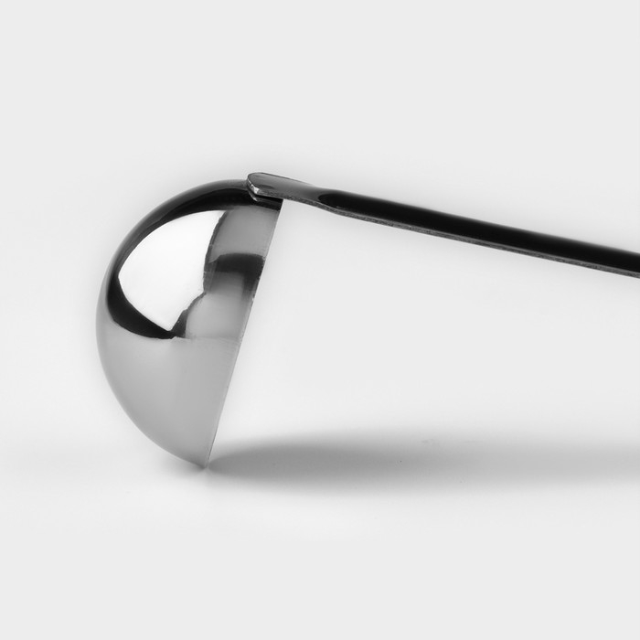 Половник из нержавеющей стали Доляна Everyday, 30 мл, 27&times;5 см, цвет серебряный