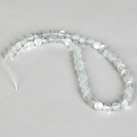 Бусины из натурального камня «Кошачий глаз», набор 46 шт., размер 1 шт. — 8 мм, матовый серо-белый Бусины из натурального камня «Кошачий глаз», набор 46 шт., размер 1 шт. — 8 мм, матовый серо-белый