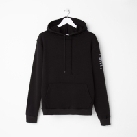 Худи мужское MINAKU "Решайся", цвет чёрный, размер 48 Худи мужское MINAKU "Решайся", цвет чёрный, размер 48