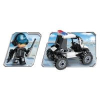 Конструктор Полиция &laquo;Стражи города&raquo;, 4 вида МИКС