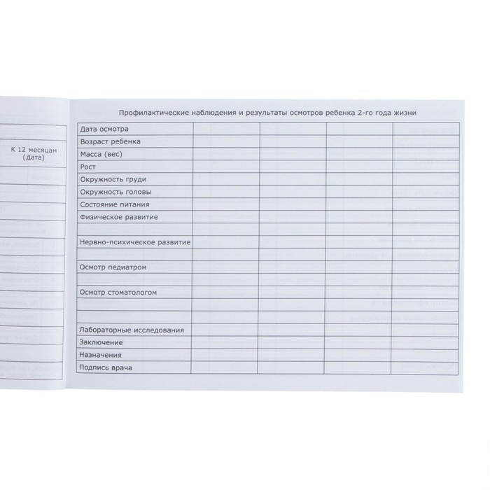 Медицинская карта ребенка Форма №112/у, 80 листов, Микки Маус