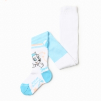 Колготки PAW PATROL "Эверест", цвет белый/голубой, рост 104-110 см Колготки PAW PATROL "Эверест", цвет белый/голубой, рост 104-110 см