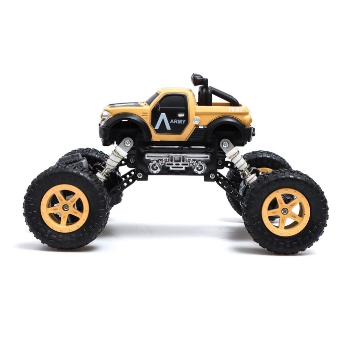 Джип радиоуправляемый &laquo;Армия&raquo;, работает от аккумулятора, цвет песочный