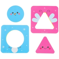 Мягкий пазл для малышей &laquo;Цвета и формы&raquo;, 8 пазлов, Крошка Я