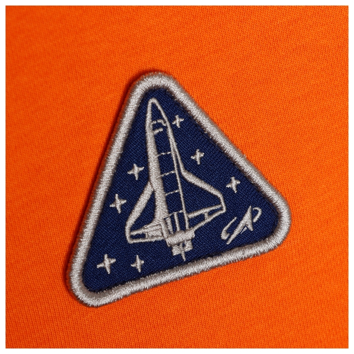 Свитшот РОСКОСМОС х ONLYTOP, р. XXL, цвет оранжевый