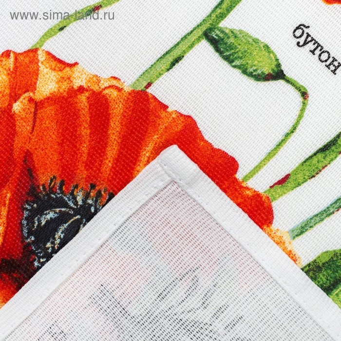 Полотенце кухонное &laquo;Маки&raquo; 35х60 см