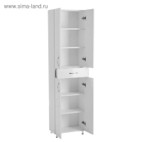 Пенал для ванной комнаты 50 с ящиком, 191 х 50 х 26,6 см Пенал для ванной комнаты 50 с ящиком, 191 х 50 х 26,6 см