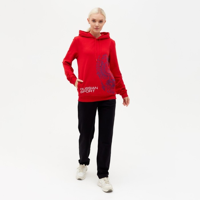 Худи President Спорт Герб, размер, XS, цвет красный