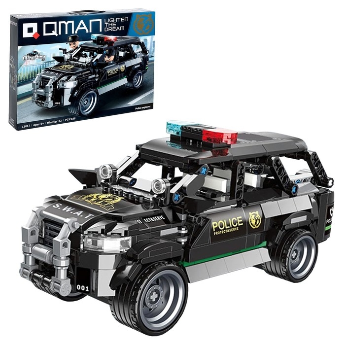 Конструктор Спецназ &laquo;Мобильный патруль&raquo;, 686 деталей