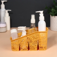 Органайзер для хранения, 4 секции, 20 × 10 × 10,5 см, цвет МИКС Органайзер для хранения, 4 секции, 20 × 10 × 10,5 см, цвет МИКС