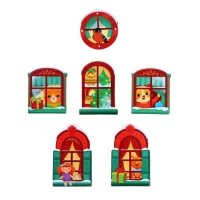 Пазл с липучками &laquo;Новогодний дом&raquo;, 6 липучек, 28 деталей