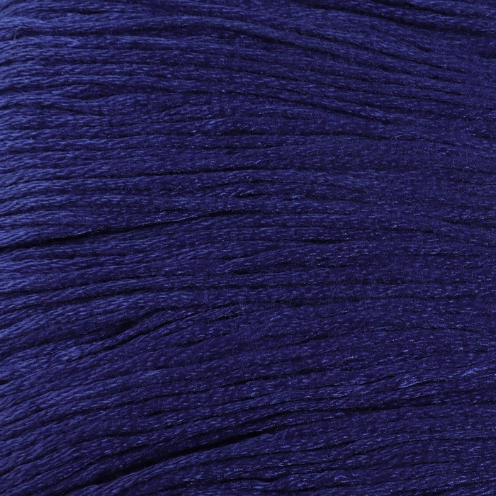 Набор ниток мулине №820, 8 &plusmn; 1 м, 6 шт, цвет чистый синий