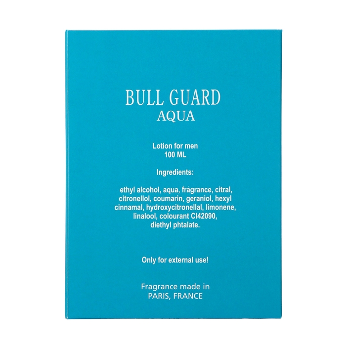 Лосьон одеколон после бритья Лосьон одеколон после бритья "Bull Guard Aqua", по мотивам Bulgari Aqua, 100 мл
