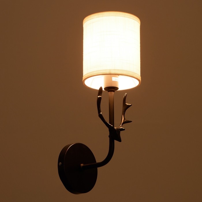 Бра 2242/1BK E14 40Вт черный 13х19х38 см Бра 2242/1BK E14 40Вт черный 13х19х38 см