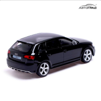 Машина металлическая AUDI RS3 SPORTBACK, 1:43, цвет чёрный Машина металлическая AUDI RS3 SPORTBACK, 1:43, цвет чёрный