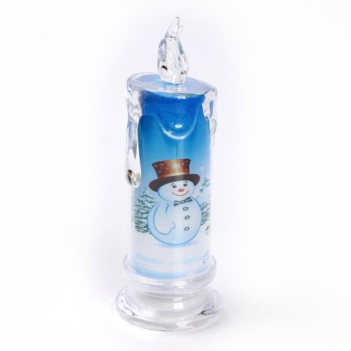 Свеча светодиодная «Снеговик» Свеча светодиодная «Снеговик»