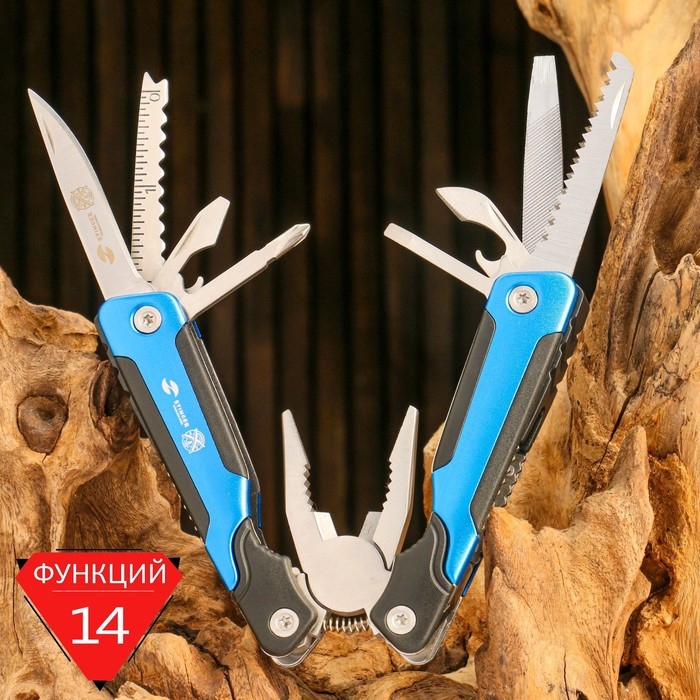 Мультитул Stinger с нейлоновым чехлом, 14 инструментов Мультитул Stinger с нейлоновым чехлом, 14 инструментов