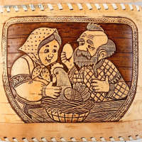 Хлебница на 2 булки, 24х16х20 см Хлебница на 2 булки, 24х16х20 см