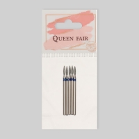 Фрезы алмазные для маникюра &laquo;Пламя&raquo;, средняя зернистость, d 2 &times; 8 мм, 5 шт