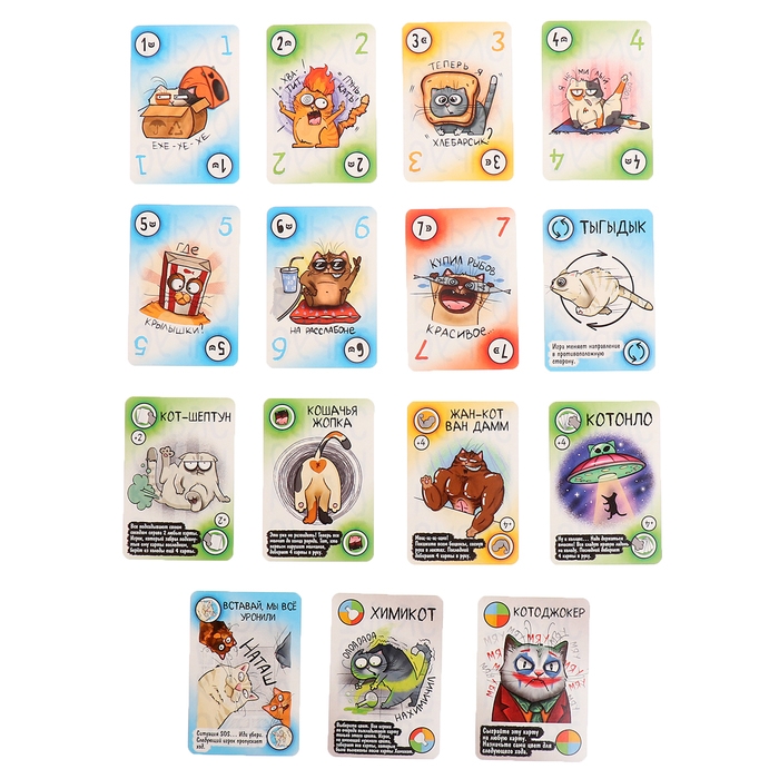 Настольная игра &laquo;Котярус&raquo;, от 2 игроков, 16+