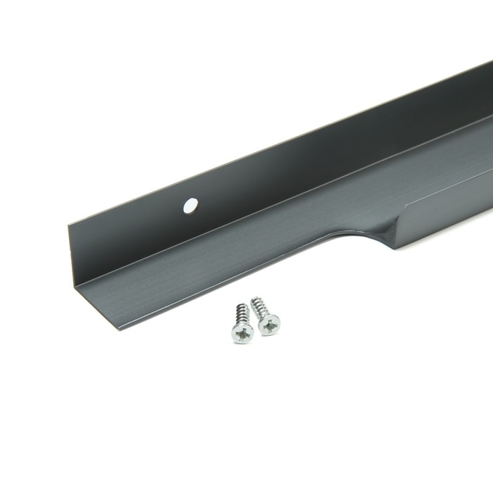 Ручка торцевая CAPPIO RP100GR, L=400 мм, цвет серый Ручка торцевая CAPPIO RP100GR, L=400 мм, цвет серый