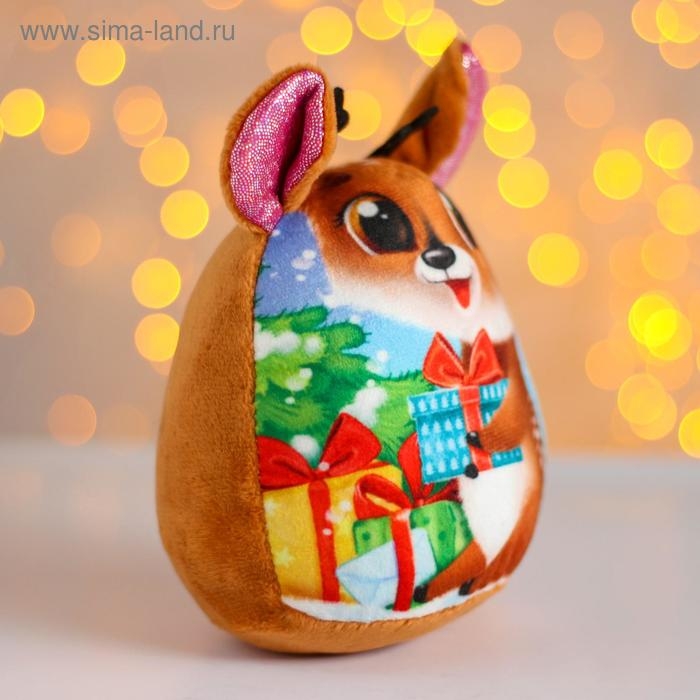Мягкая игрушка &laquo;Новый Год&raquo;, 15, олень