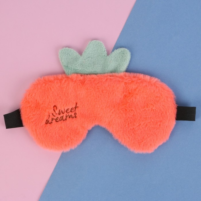Маска для сна Sweet dreams, цвет оранжевый Маска для сна Sweet dreams, цвет оранжевый