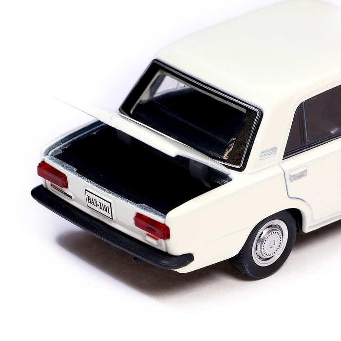 Машина металл Машина металл "ВАЗ-2101" 12 см, инерц, белый 2101-12-WH (72)