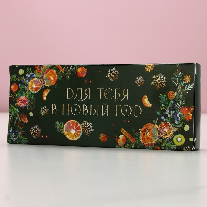 Подарочный набор косметики &laquo;С Новым Годом!&raquo;, соль для ванны, 3 х 100 г, ЧИСТОЕ СЧАСТЬЕ