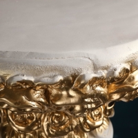 Колонна "Розы" белое золото, 85х40х40см Колонна "Розы" белое золото, 85х40х40см