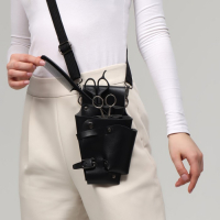 Сумка для мастера, 23 × 12 см, длина ремня 119 см, цвет чёрный Сумка для мастера, 23 × 12 см, длина ремня 119 см, цвет чёрный