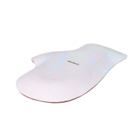 Блюдо новогоднее стеклянное сервировочное Доляна &laquo;Рукавица. Вязка&raquo;, 22,5&times;14&times;2 см, цвет красный