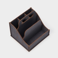 Подставка - органайзер деревянный для специй с ручкой Доляна, 17×16×16 см, цвет тёмный Подставка - органайзер деревянный для специй с ручкой Доляна, 17×16×16 см, цвет тёмный