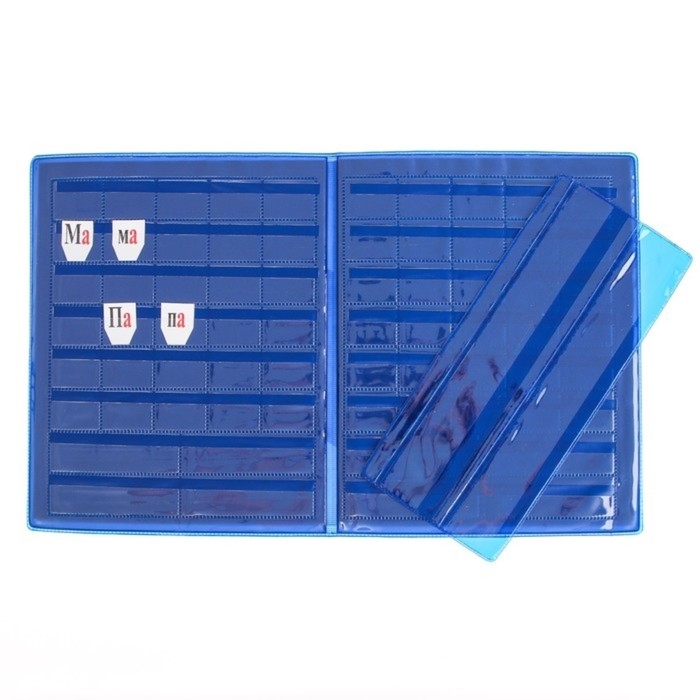 Касса букв, слогов и счета &laquo;Учим буквы и цифры&raquo;, А5, ПВХ, Фиксики
